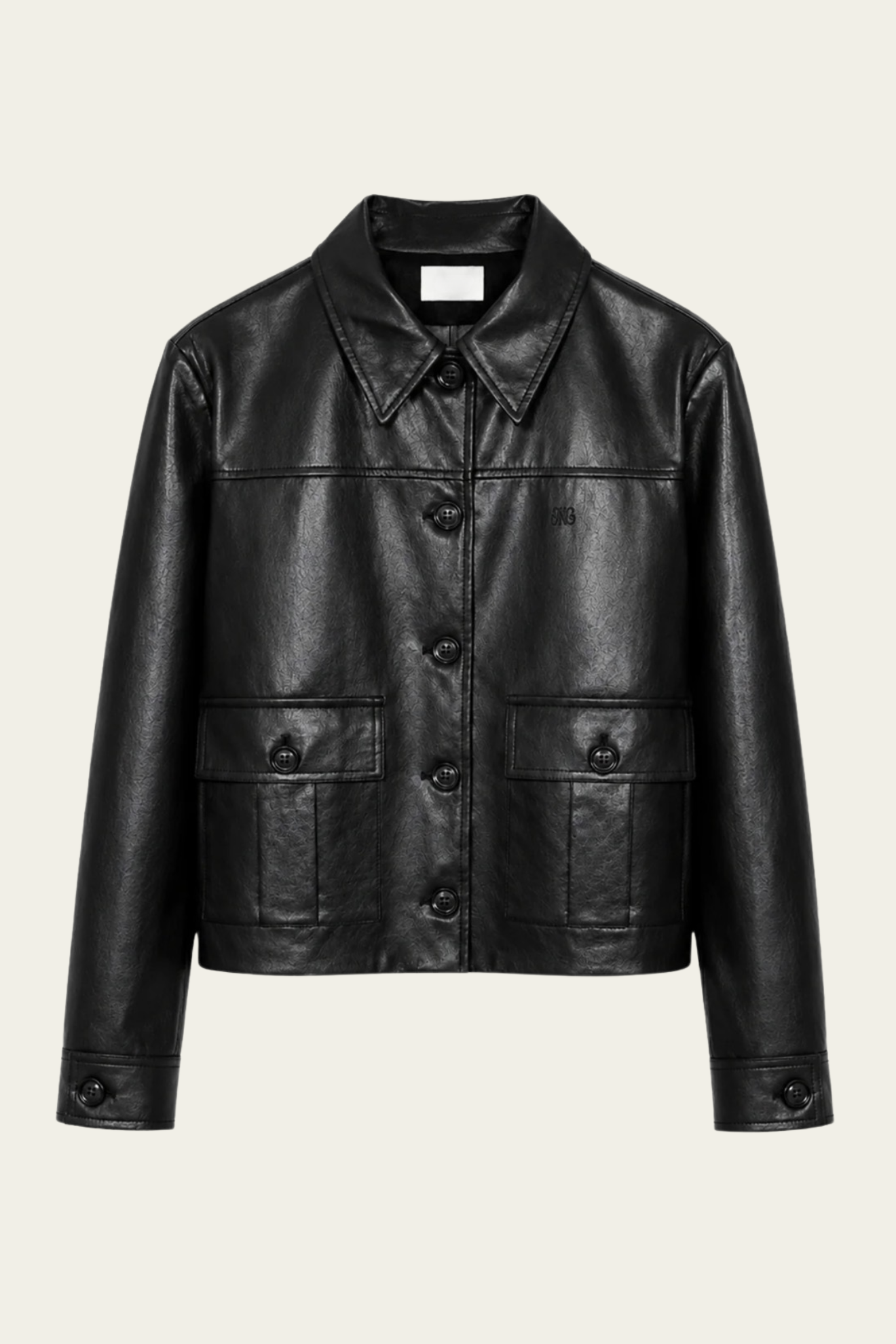 La veste effet cuir - noire 🖤