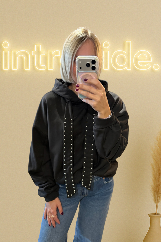 Le sweat Cassiopée - Noir 🖤✨