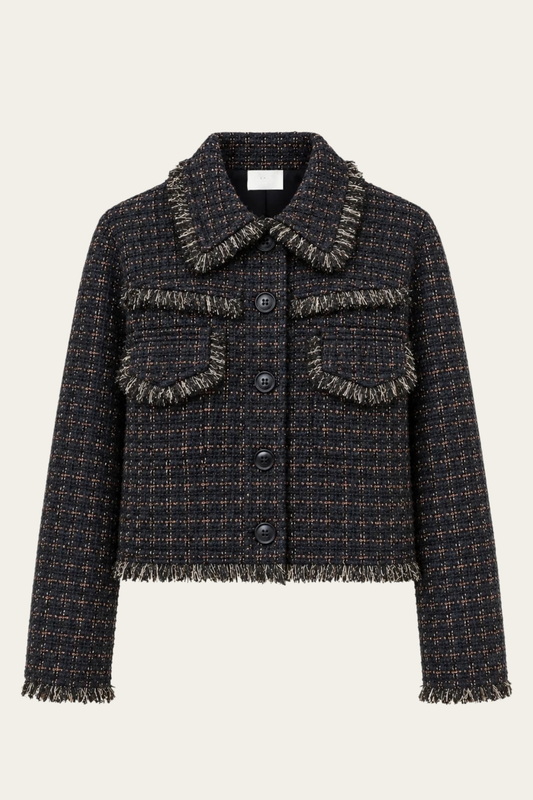 La veste tweed - bronze ✨
