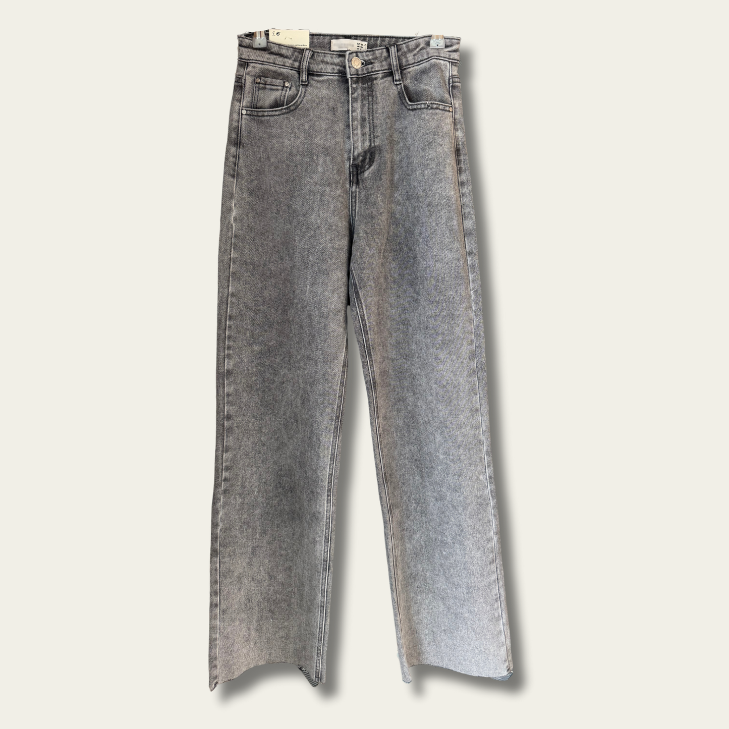 Pantalon gris - WIDE LEG