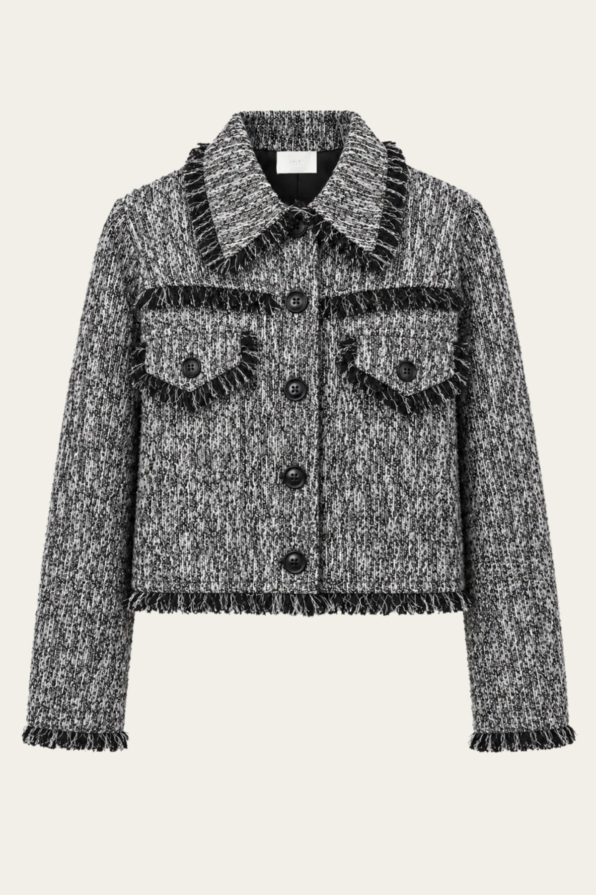 La veste tweed - silver ✨