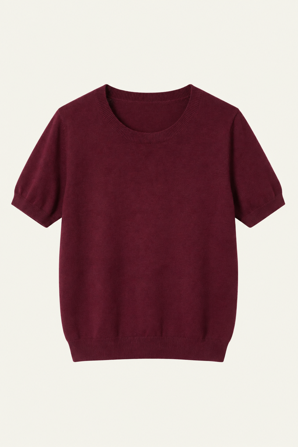 Le pull Essentiel – burgundy ♥️