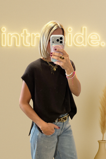 Le pull Kid Mohair - chocolat🤎