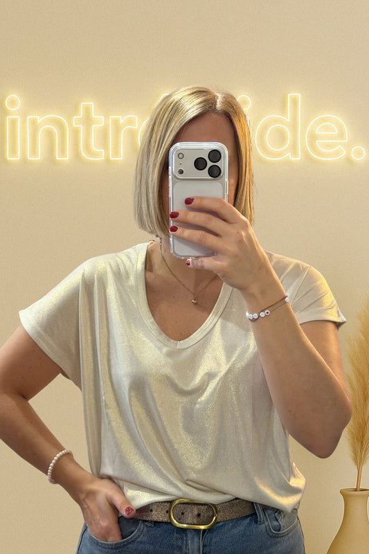 ✨ T-shirt irisé effet lumière