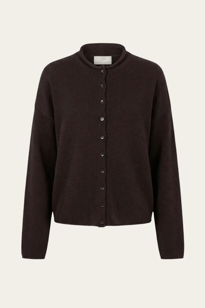 Le gilet Douceur Cachemire – Marron glacé 🤎