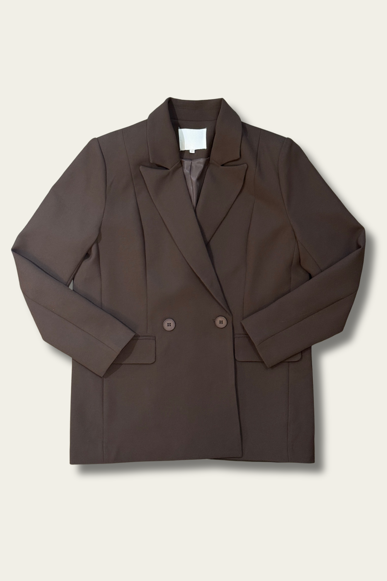 Blazer fluide – chocolat 🤎