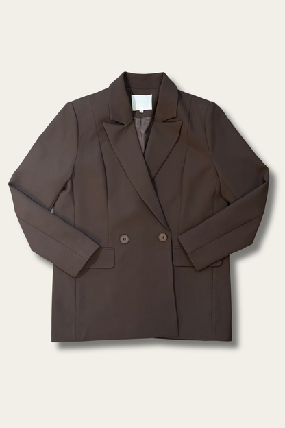 Blazer fluide – chocolat 🤎