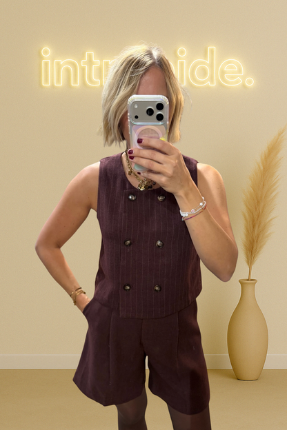 Le short Alba – prune 🍇