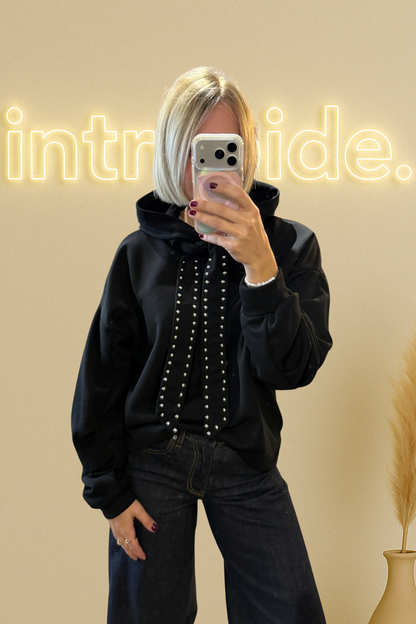 Le sweat Cassiopée - Noir 🖤✨