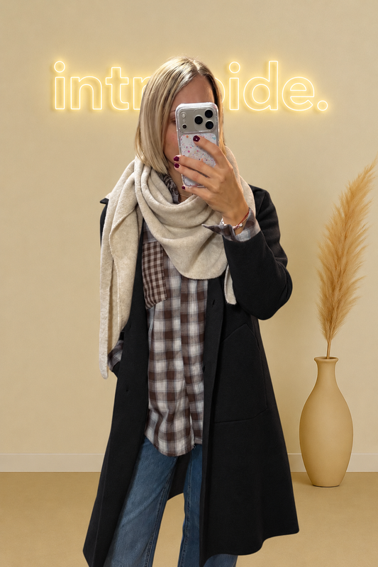 Le gilet manteau – noir 🖤