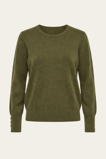 Le pull Élise – kaki 🫒