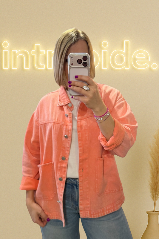 🪸 Veste/chemise - corail