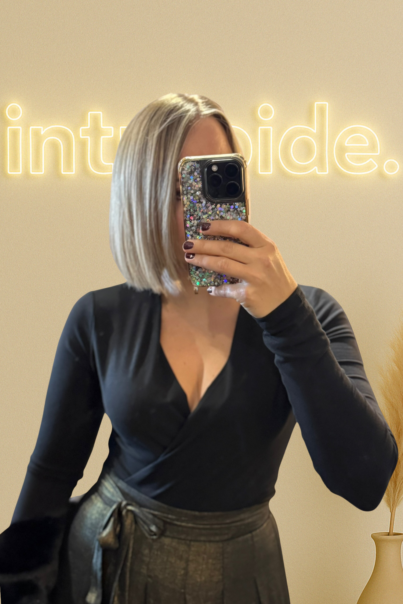 Body croisé noir – confortable, élégant & indispensable 🖤