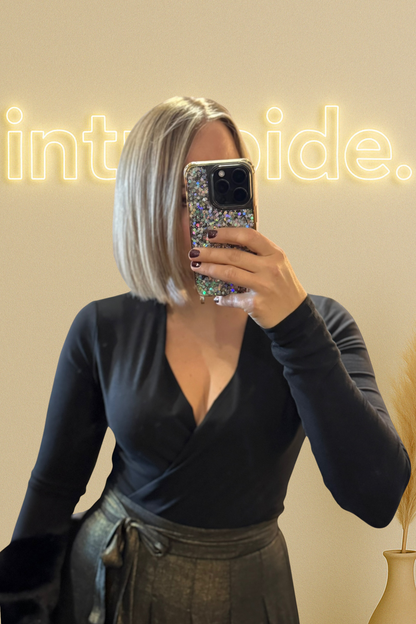 Body croisé noir – confortable, élégant & indispensable 🖤