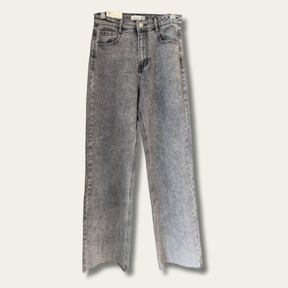 Pantalon gris - WIDE LEG