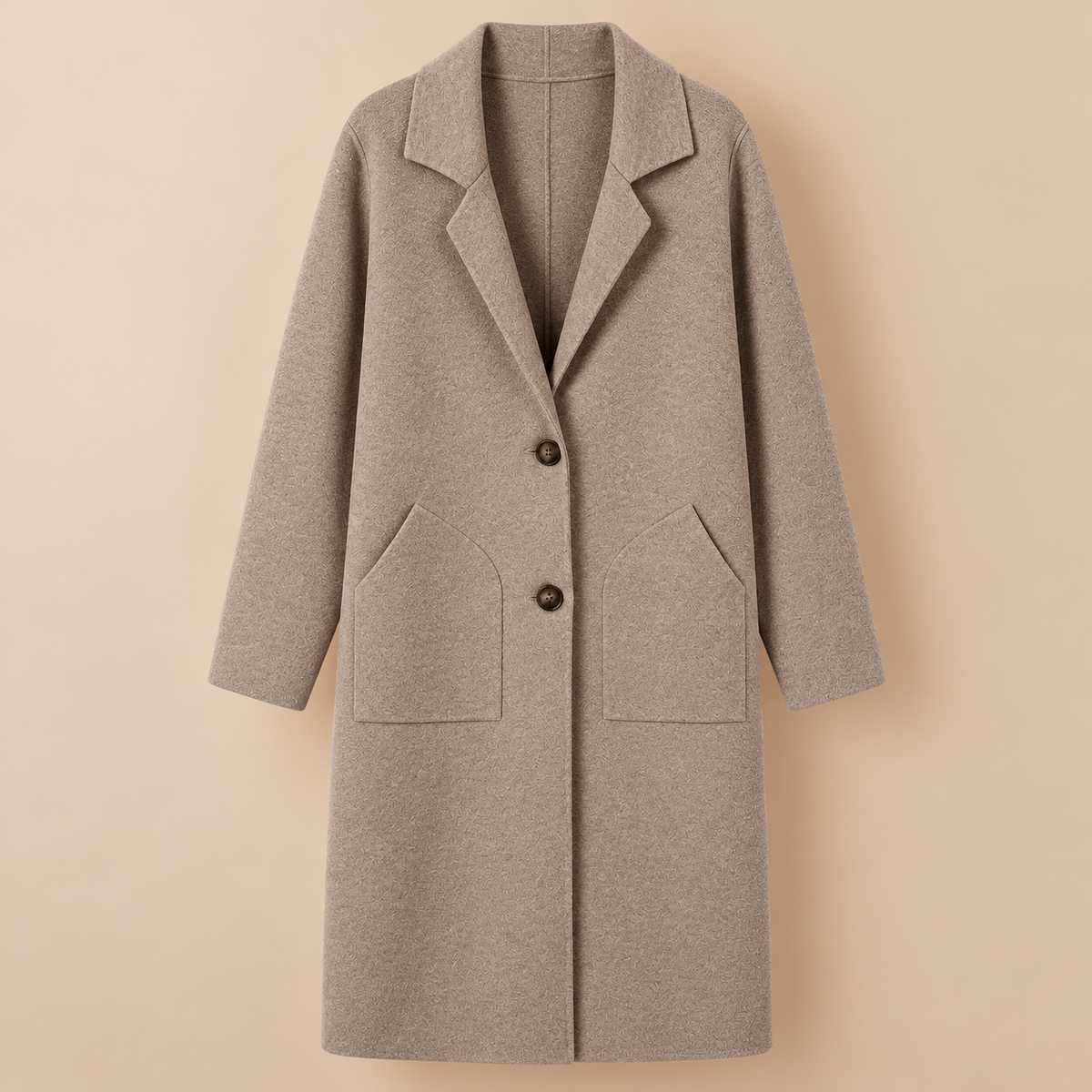 Le gilet manteau – taupe 🤎