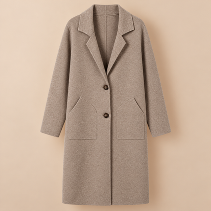 Le gilet manteau – taupe 🤎