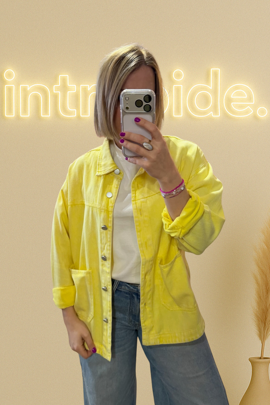 ☀️Veste/chemise - jaune