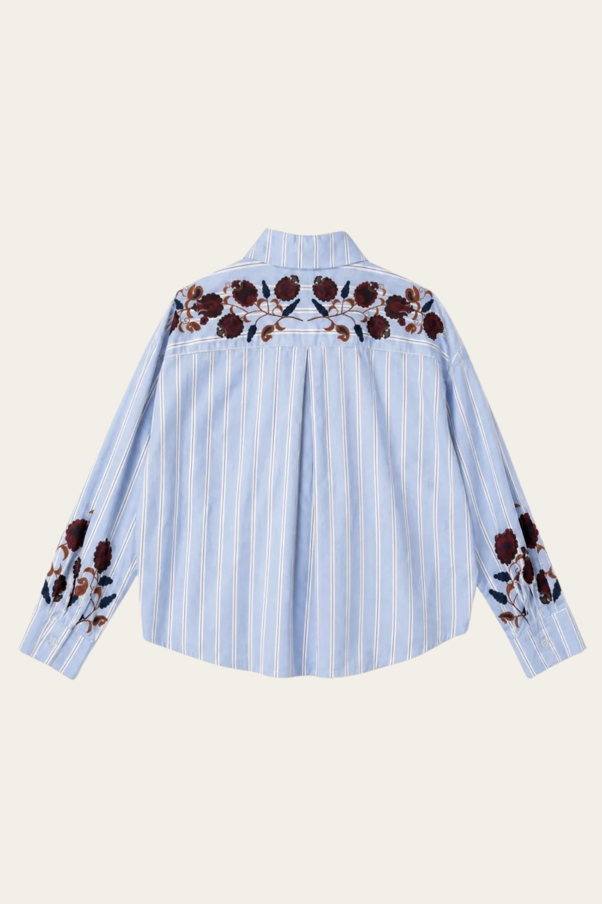 La chemise Soléna - Bleue rayée 💙🍂