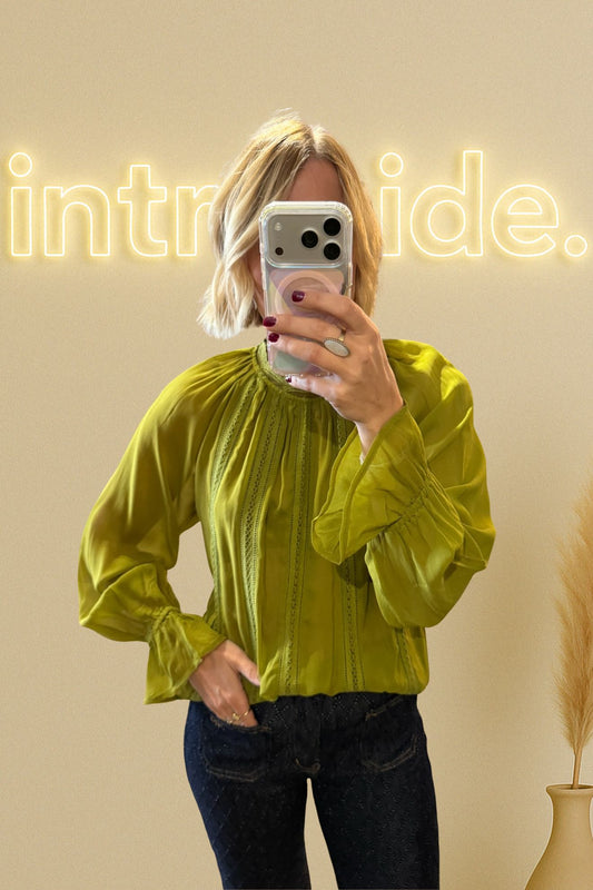 La Blouse Bohème - olive 🫒