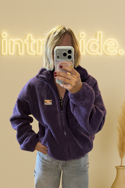 La veste Moumoute - Prune 💜