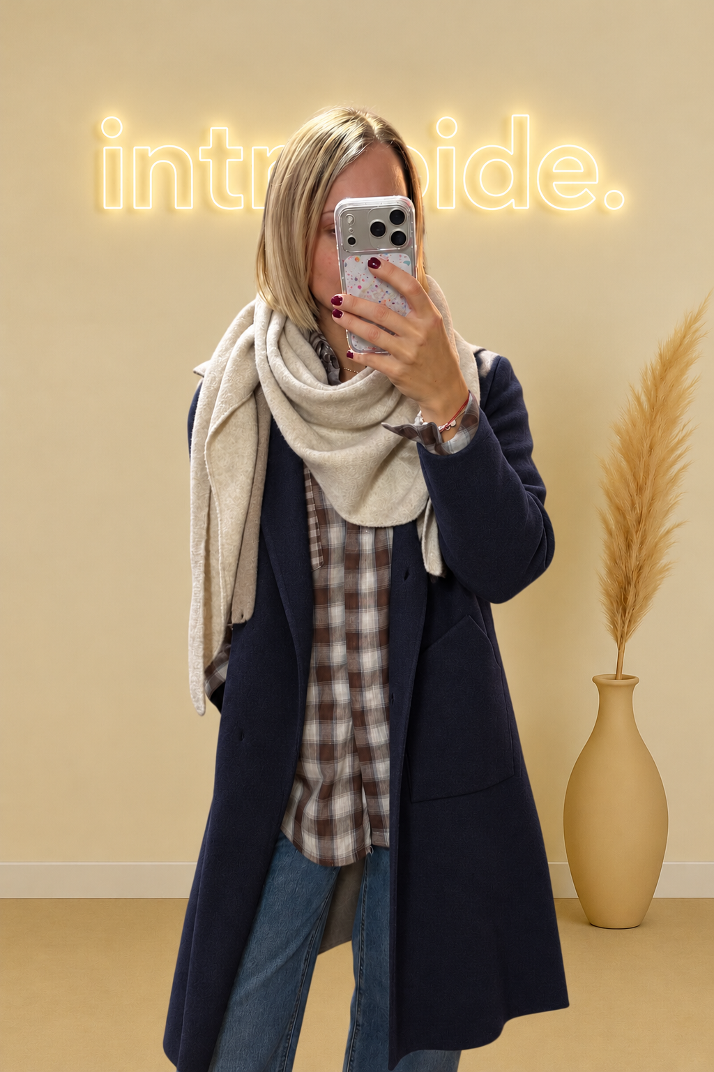Le gilet manteau – Marine ⚓️