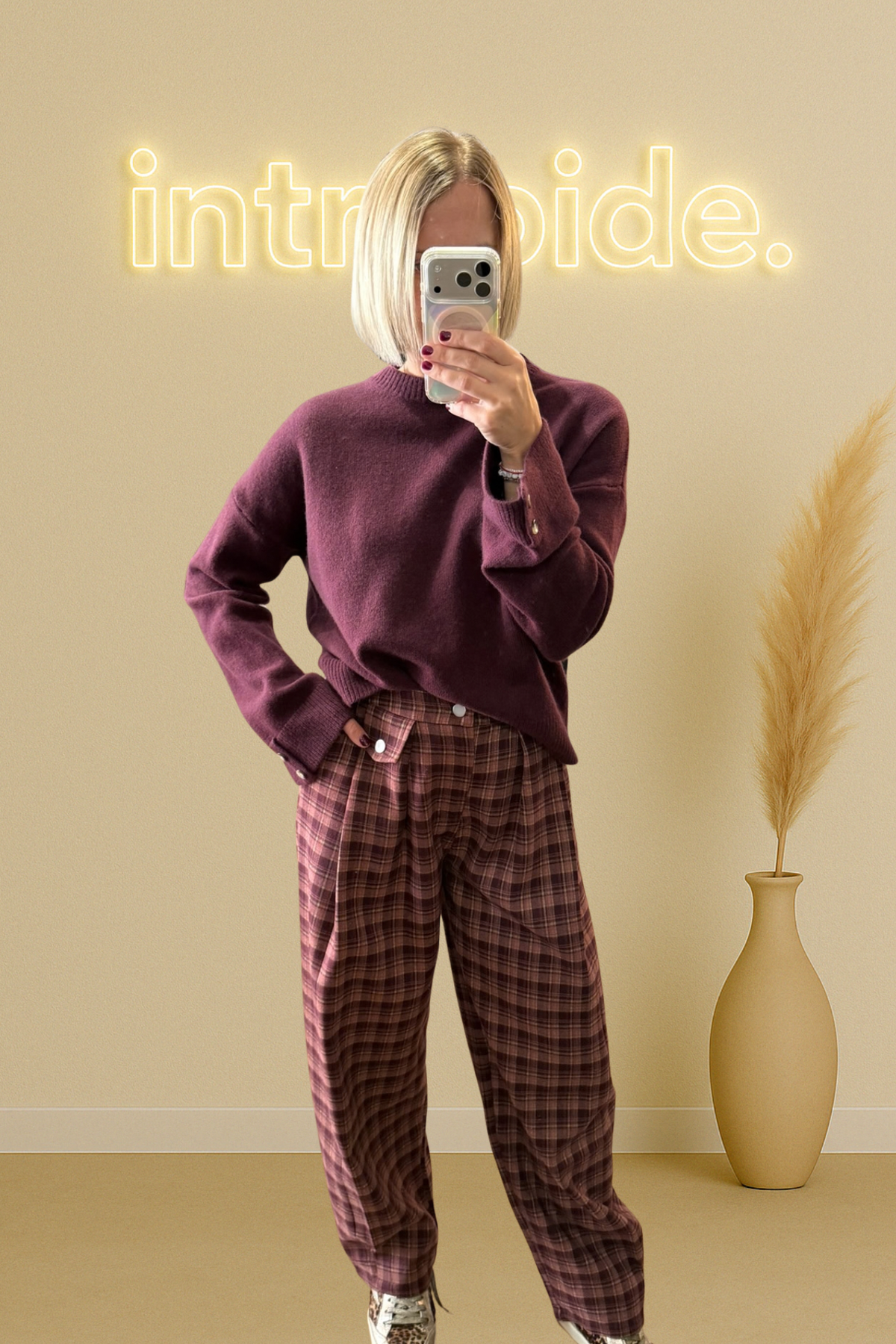 Le pull Albi - Prune 🍇