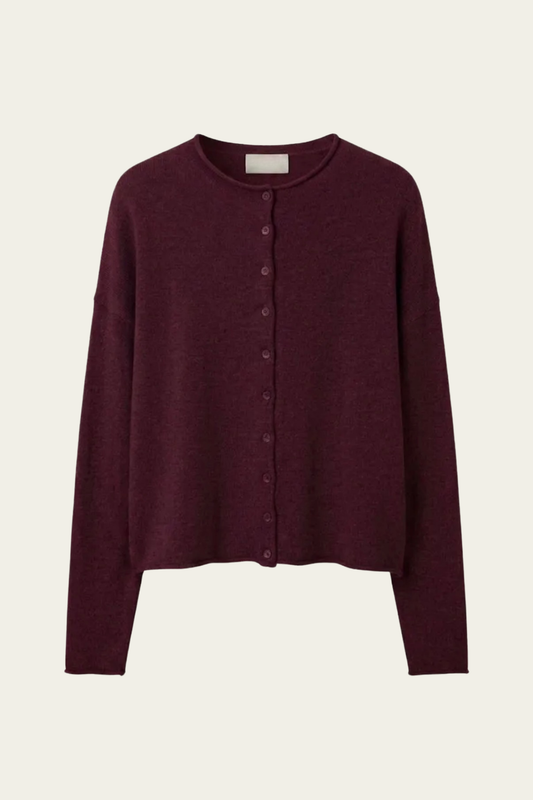 Le gilet Cachemire - Cassis 🍇