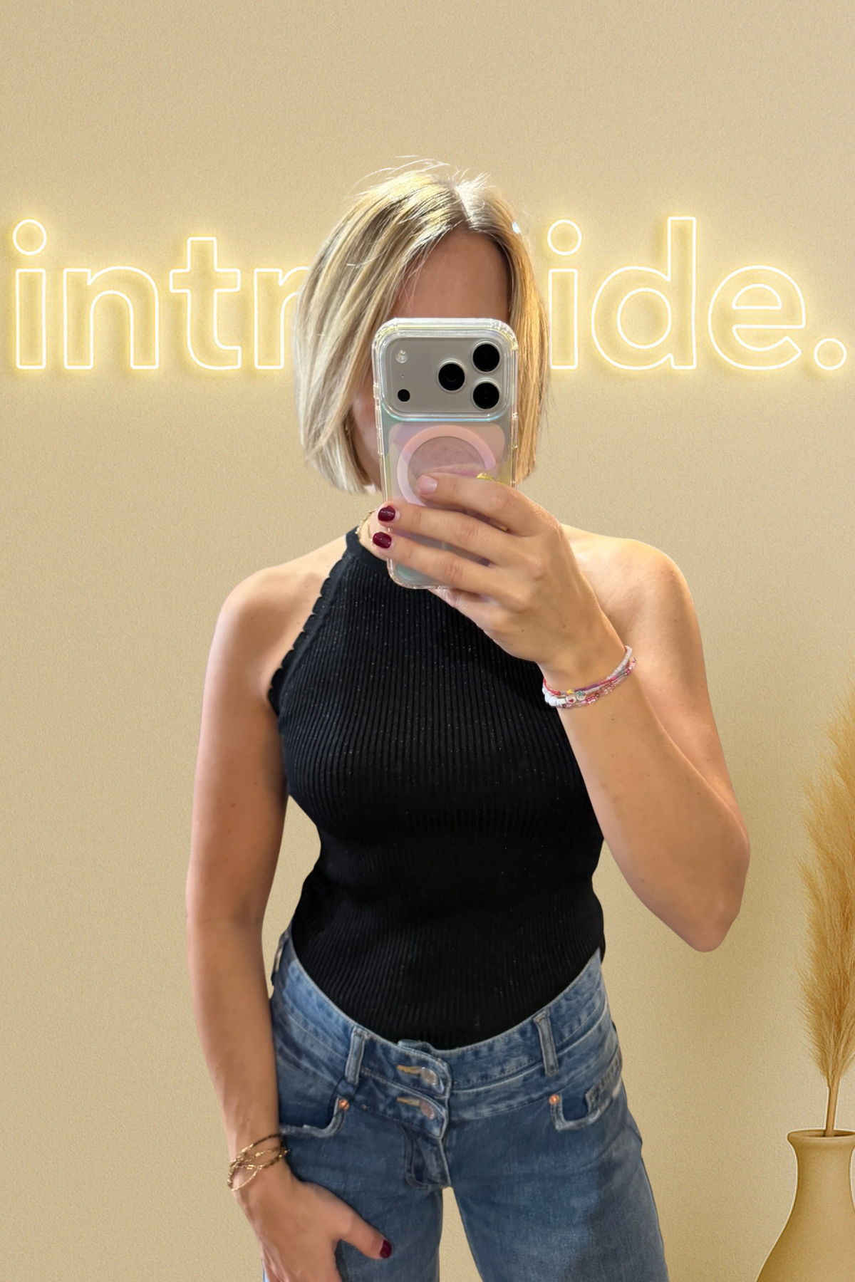 La petit top pailleté - noir ✨🖤