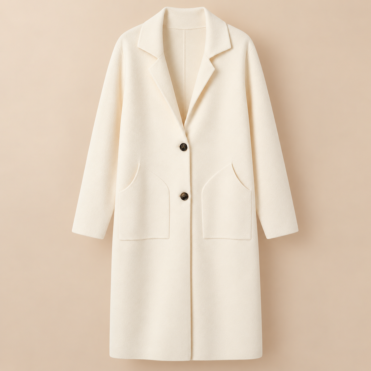 Le gilet manteau – écru 🤍