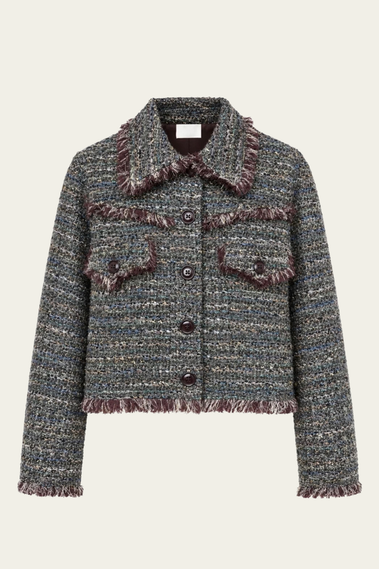 La veste tweed - forêt 🍃