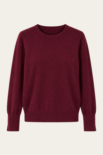 Le pull Élise – chocolat 🤎