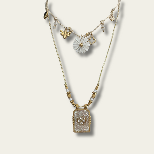 Collier double - 2 pièces